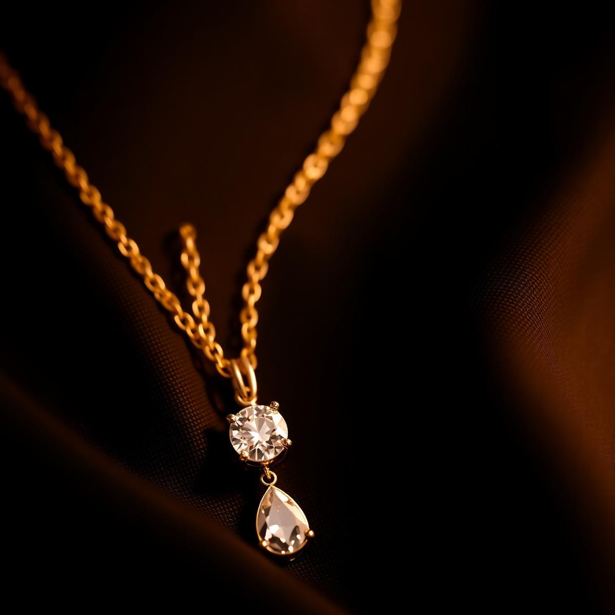 Eterna Teardrop Pendant